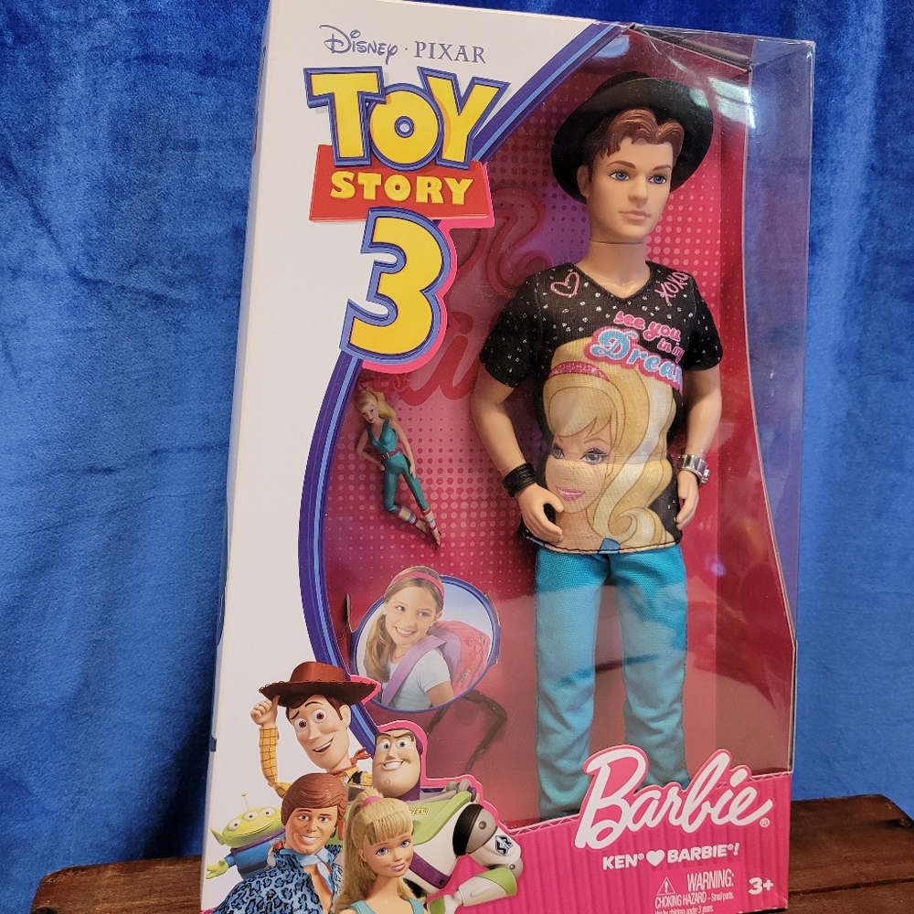 2009 Disney Pixar Toy Story 3 Ken ♡ Barbie Doll - Picture 8 of 8